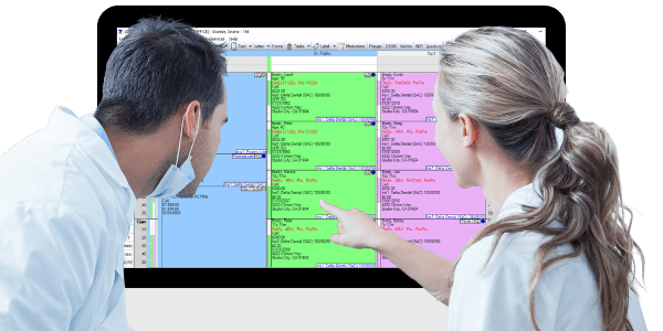 Practice-Web Software - Maximize production and efficiency with a smart schedule that takes the guesswork out of creating your perfect day. See critical info with custom views, monitor goals and cases, leverage powerful chair-filling tools, and more in the Appointment Module.