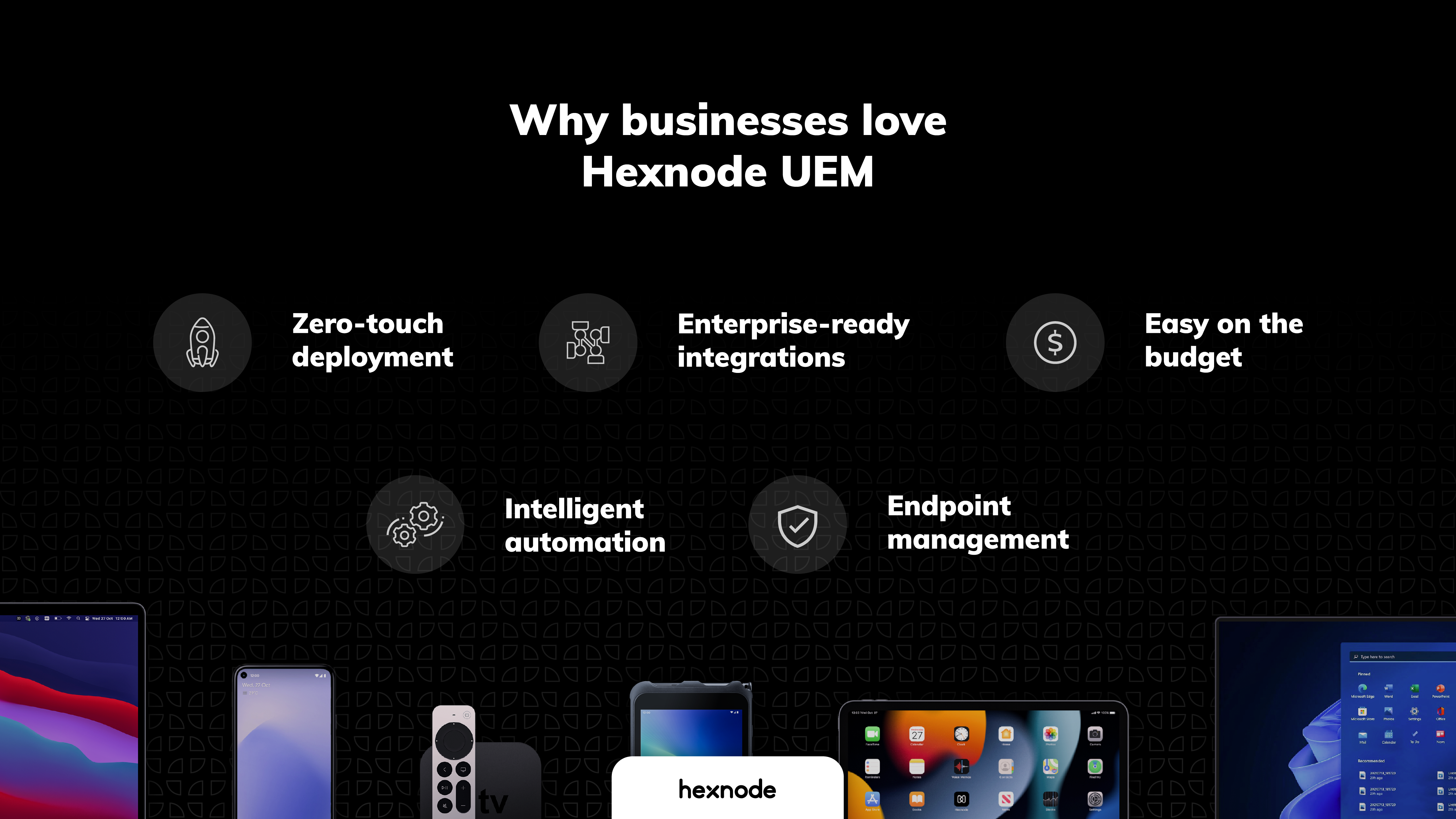 Hexnode UEM Logiciel - 3