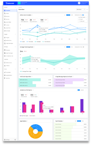 Dataroid Custom Analytics Dashboard