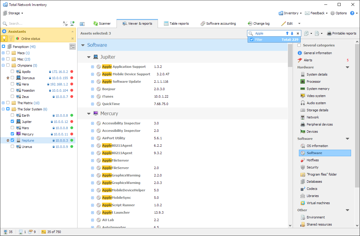 Total Network Inventory Logiciel - 4