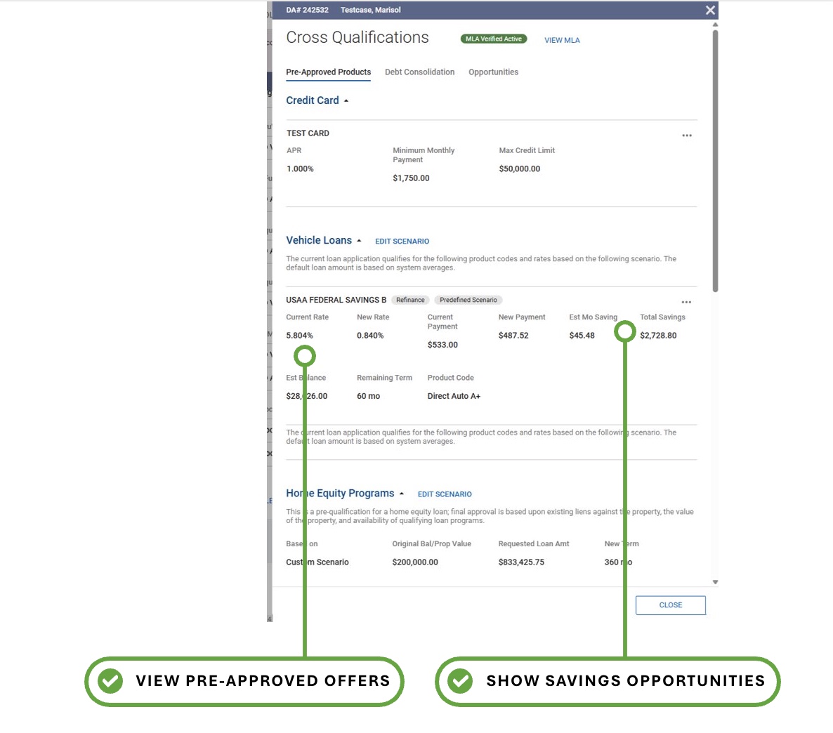 MeridianLink Opening Software - Accelerate ​Account ​Opening: Speed onboarding with direct core integration that eliminates redundant data entry.