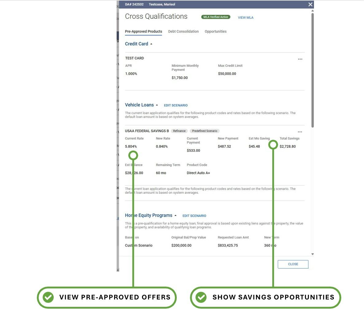 MeridianLink Opening Software - Accelerate ​Account ​Opening: Speed onboarding with direct core integration that eliminates redundant data entry.