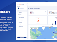GoodAccess Software - Manage your entire team's secure network from one place easily. The intuitive GoodAccess dashboard provides you with an overview and gives you full control over your team's remote access.