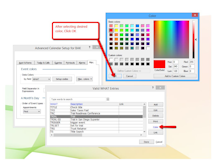 Abacus Private Cloud Software - Color-code the calendar