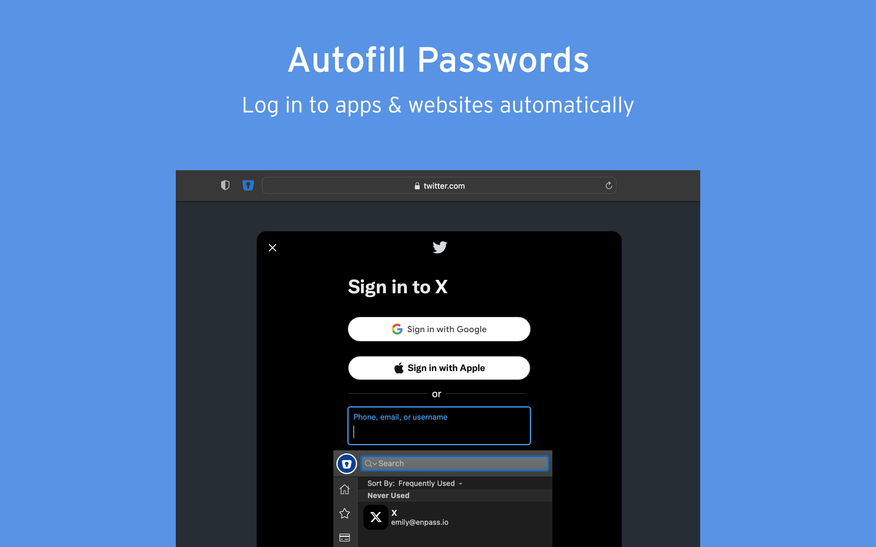 Autofill Passwords