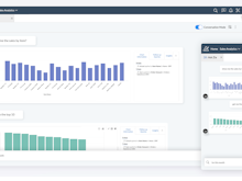 Zoho Analytics Software - Engage in colloquial conversations with Ask Zia, and get relevant reports as answers.