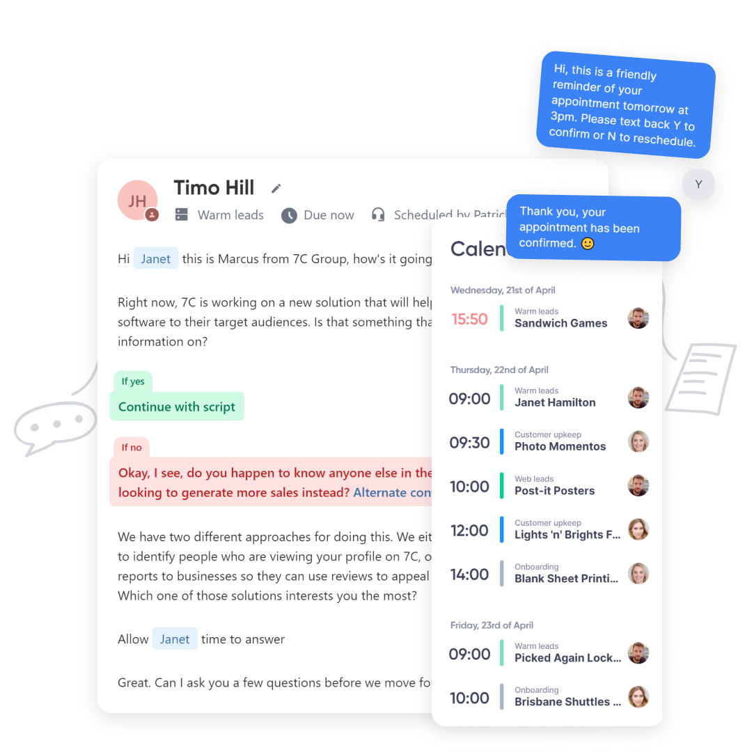 23shout screenshot: 23shout calendar