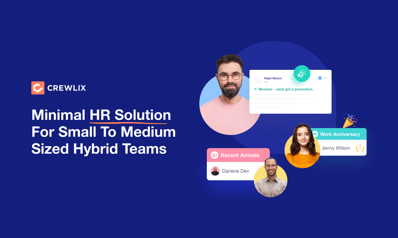 Crewlix screenshot: Minimal HR solution