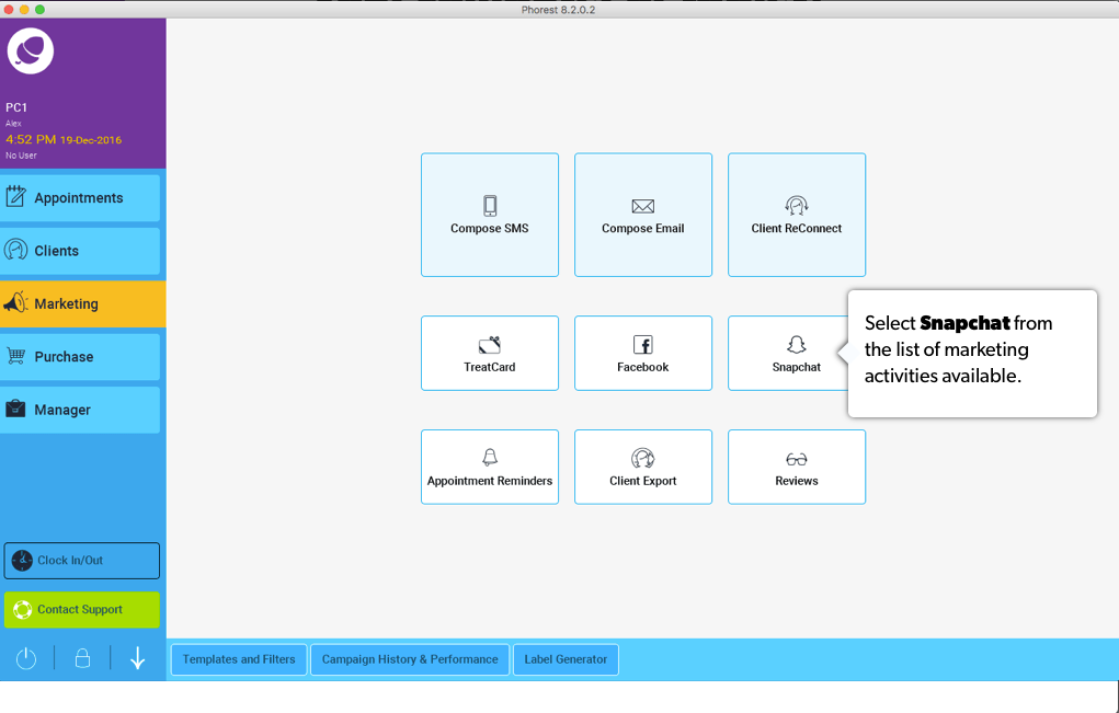 Phorest Software - Marketing tools