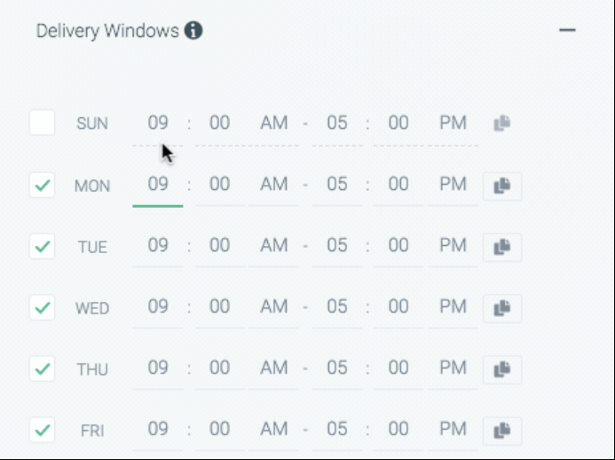 Wavo delivery windows screenshot