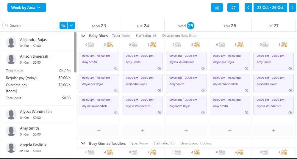 Kinder m8 Software - Kinder M8 - Workforce Scheduler