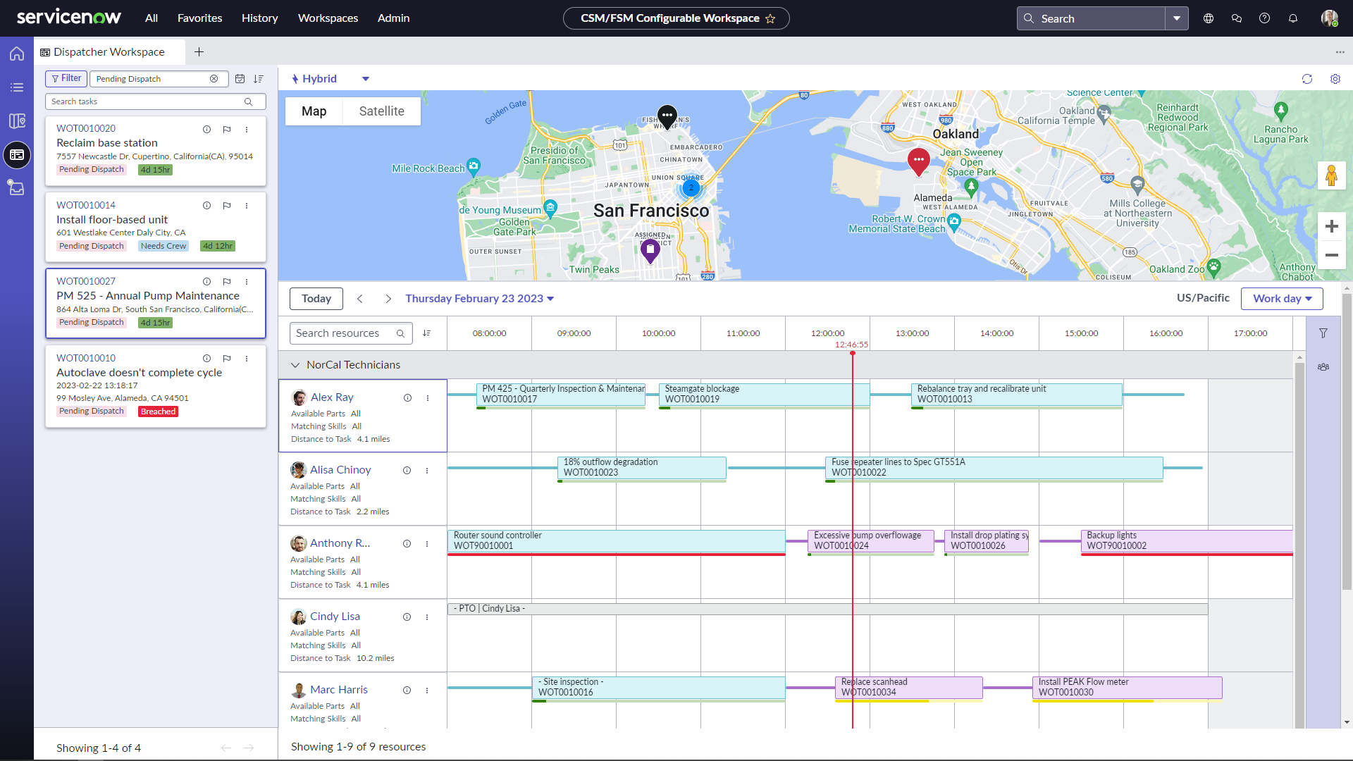 Compare Dynamics 365 vs ServiceNow Field Service Management 2023 Capterra