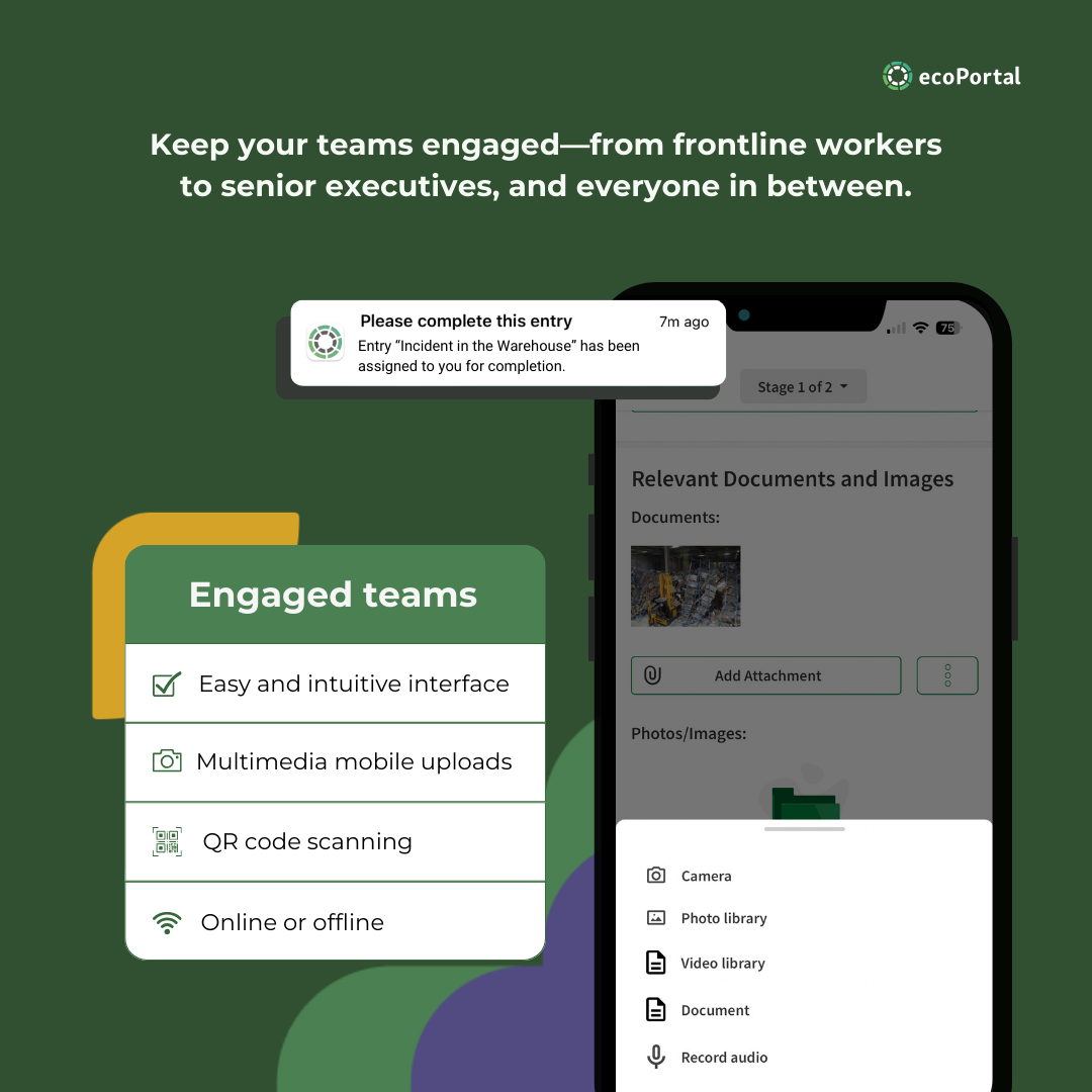 ecoPortal Software - A collaborative and engaging space that fosters opportunities for meaningful conversations within your team.