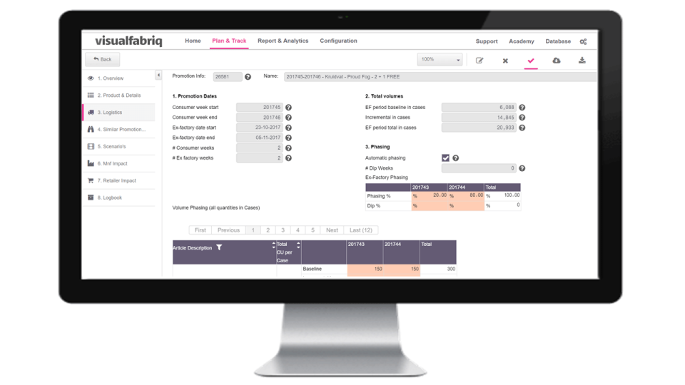 Fully automated, real-time integration with ERP and demand planning systems