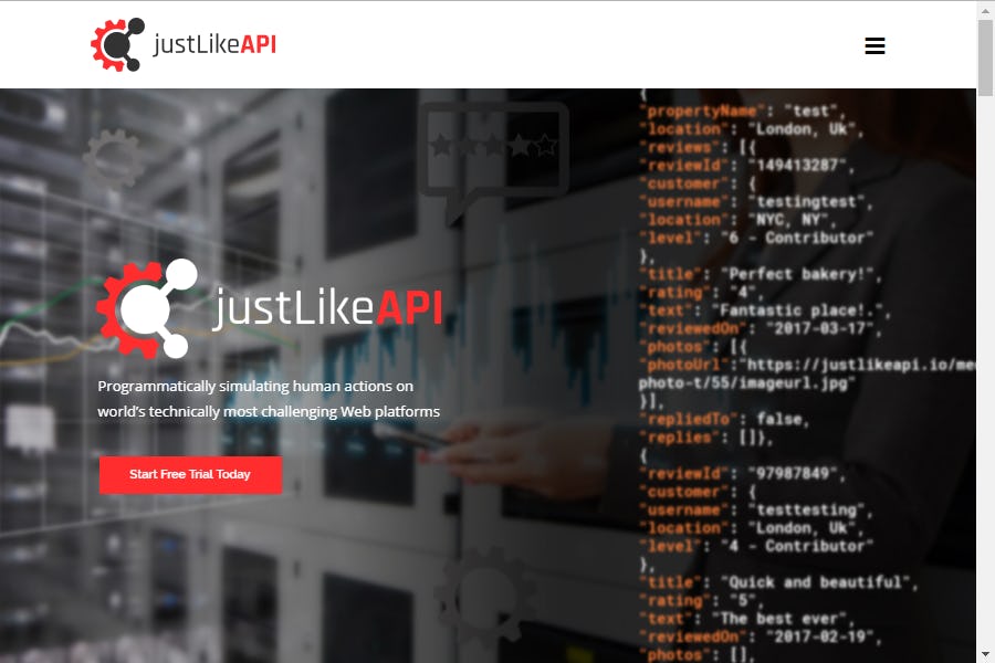 justLikeAPI Software - 1
