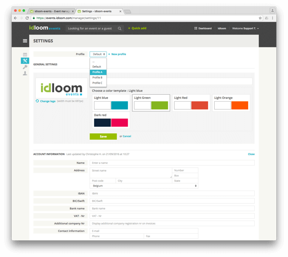 idloom-events Software - 9