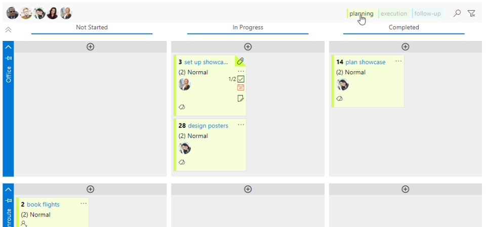 agile task board