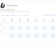 Calendly Software - Calendly allows invitees to choose appointments from users' preset availability times