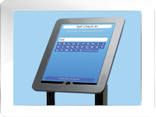 Maxident Software - Allow patients to check themselves in upon arrival with MaxiCheckin, Maxident's patient self check-in kiosk