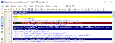 CSS HTML Validator