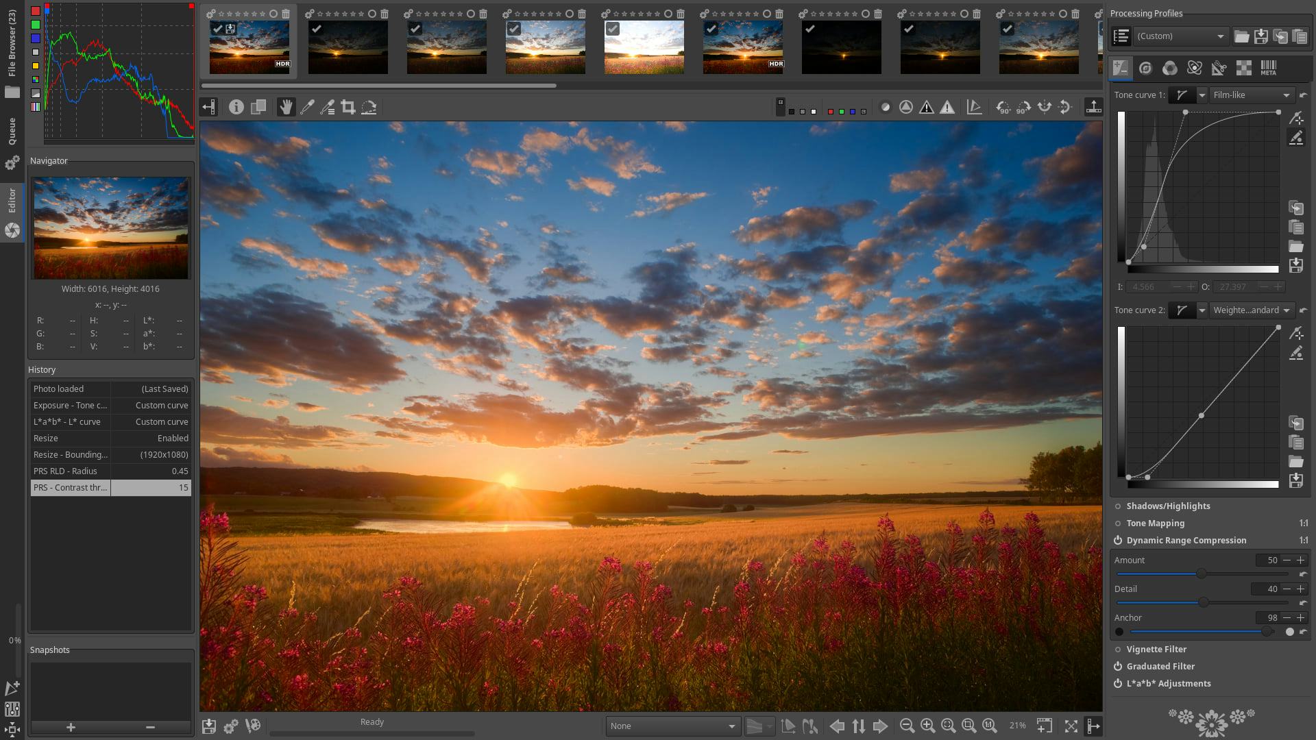 RawTherapee Software - 1