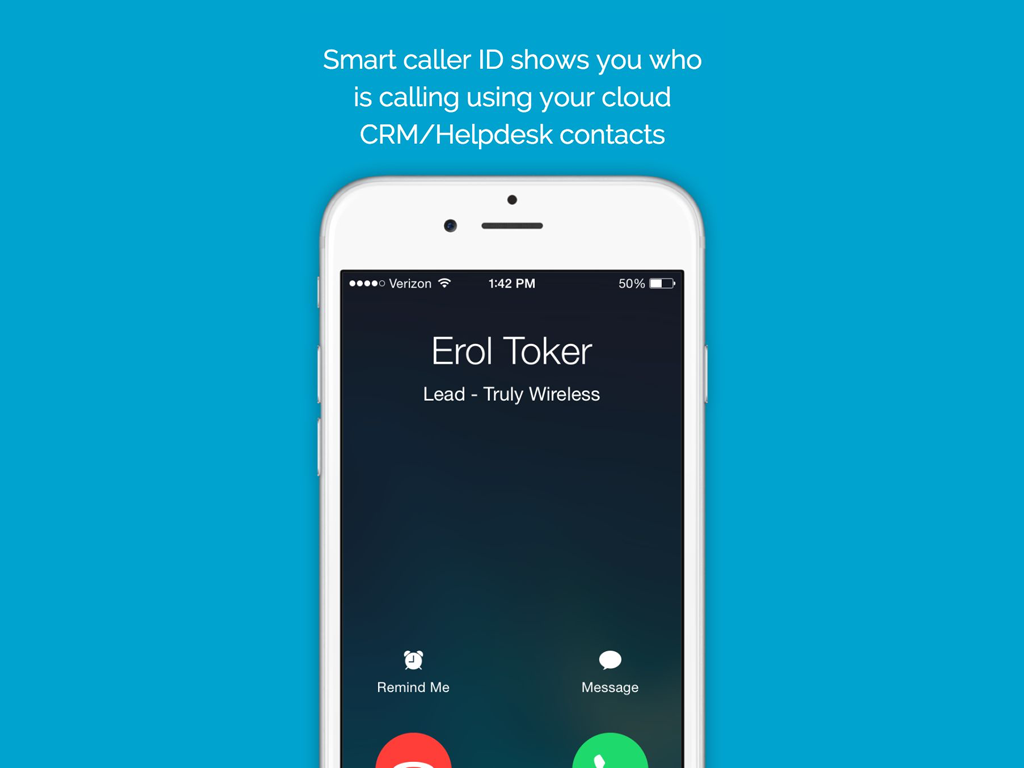 Truly Wireless smart caller ID