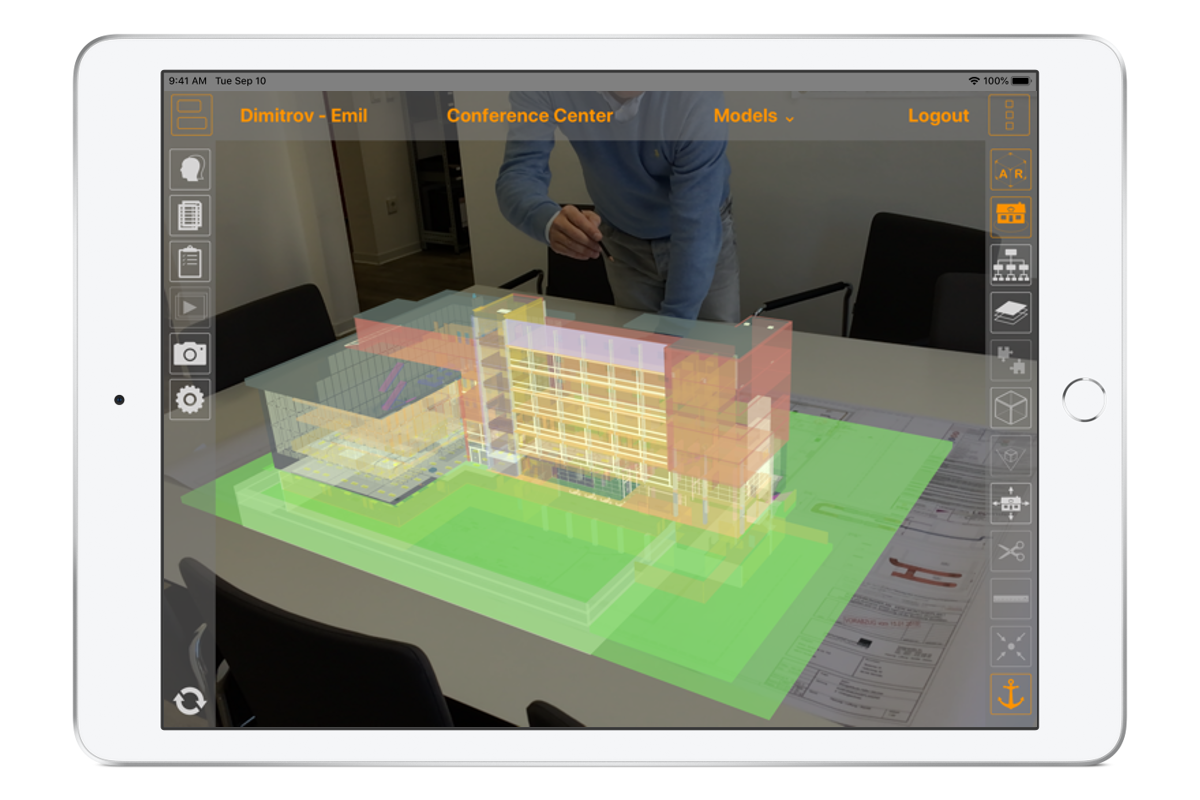 BIMtask mobile solution offers a virtual enhancement of your planning, construction and coordination processes.
