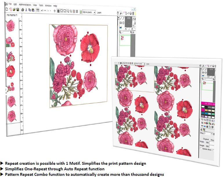 SmartDesigner Software - Create pattern