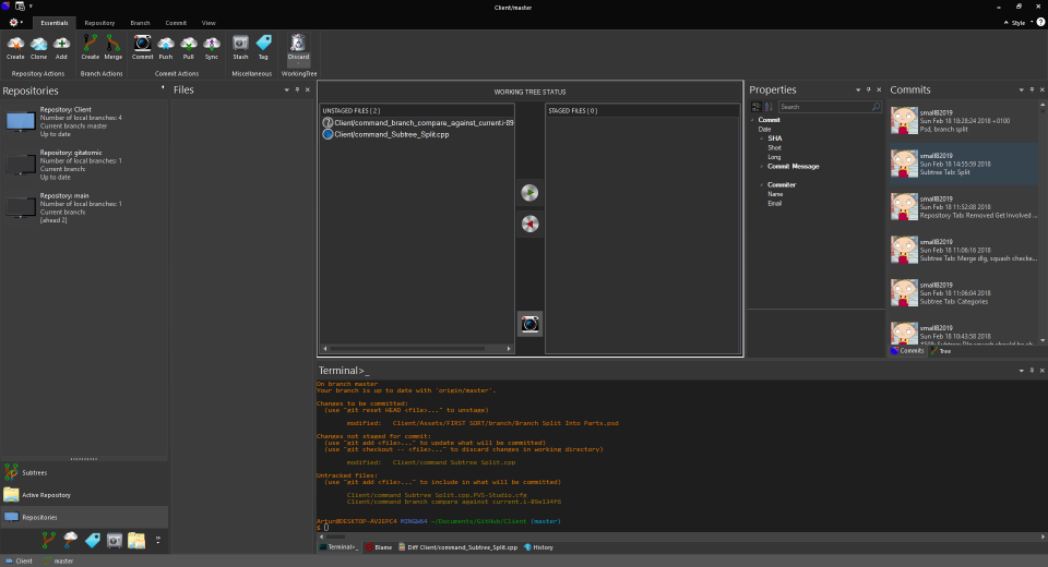 View of GitAtomic Window-thumb