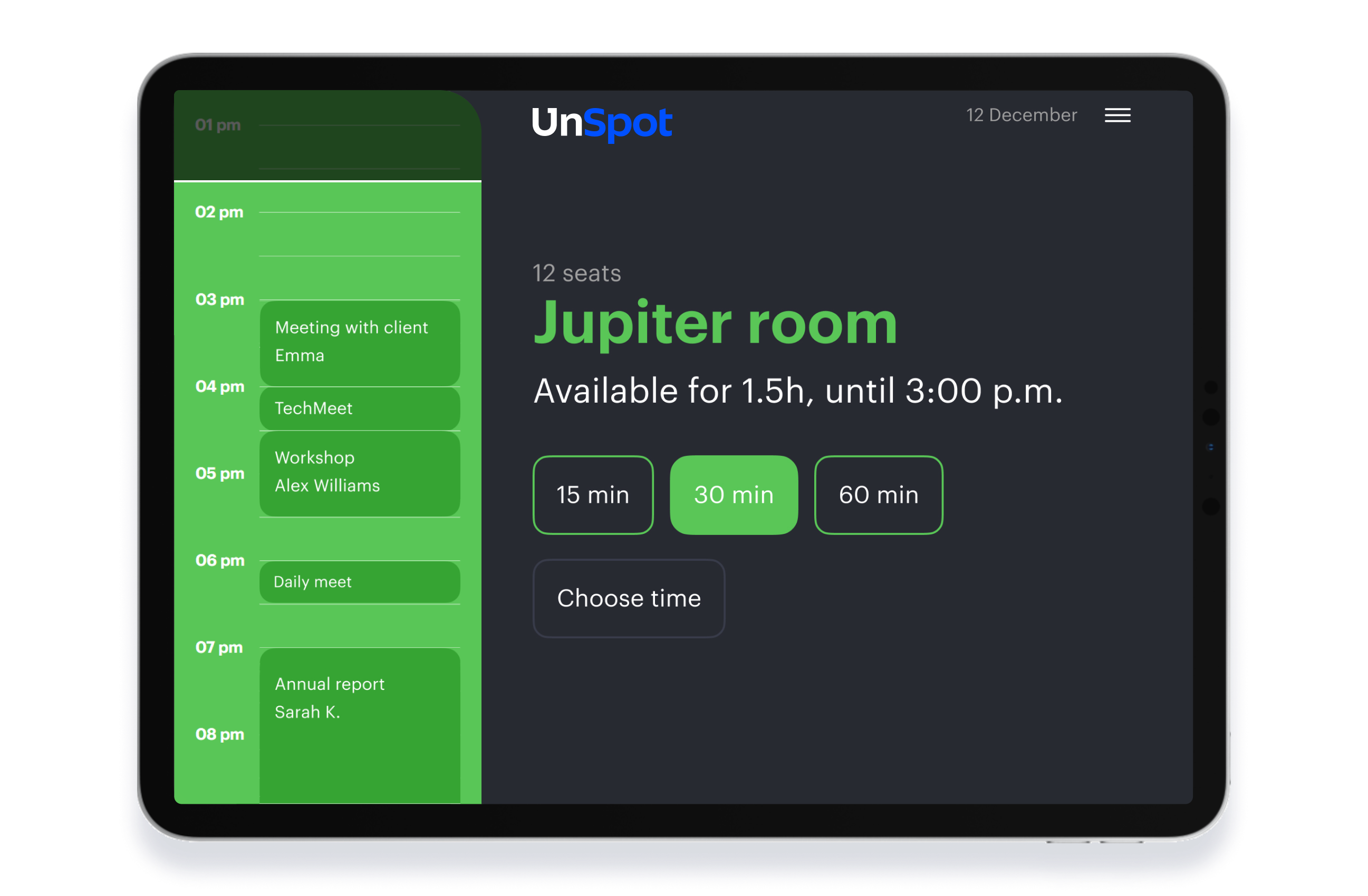 Meeting Room Booking Display App Meeting Room Booking Display App