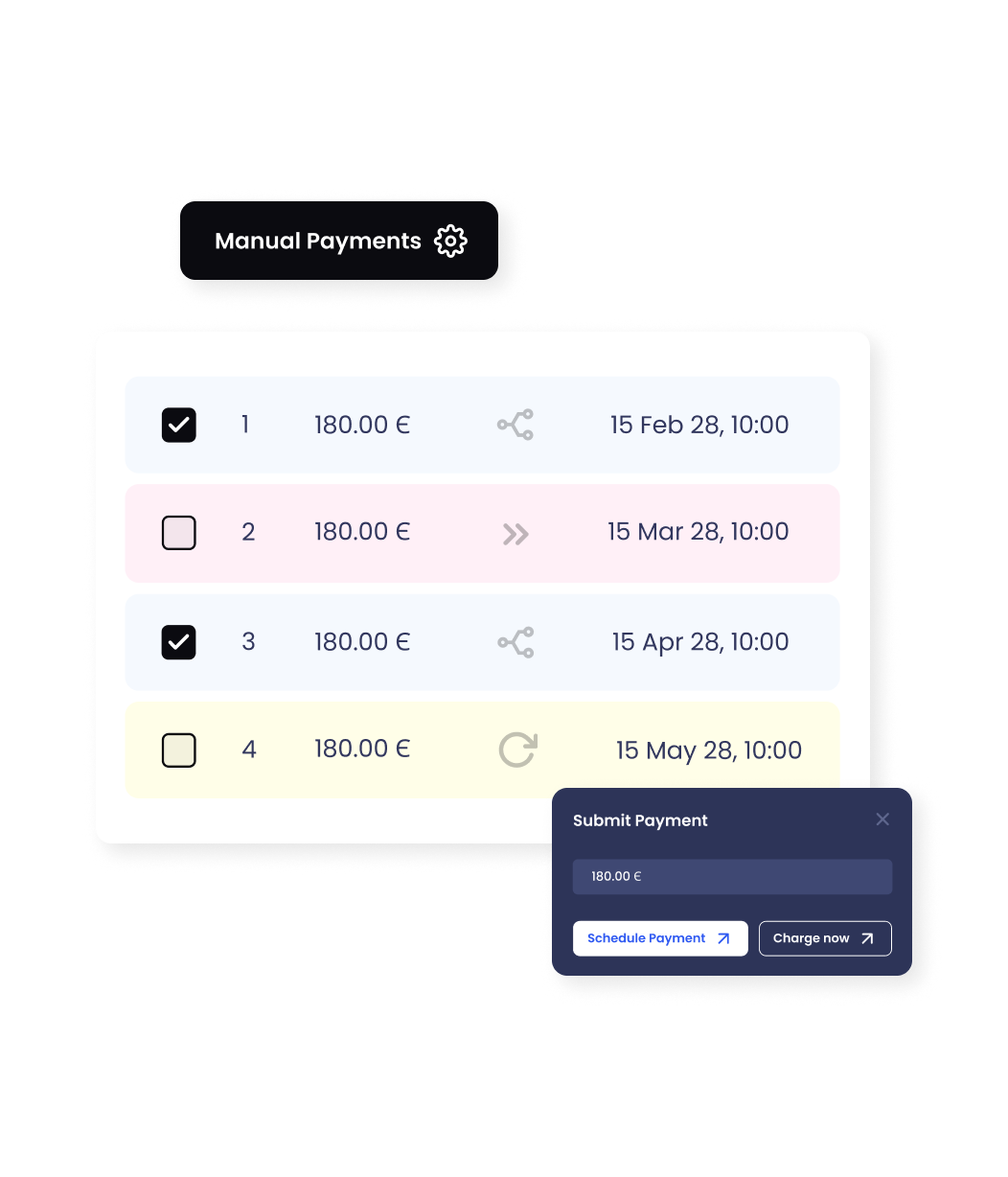 BillPro Software - BillPro manual payments
