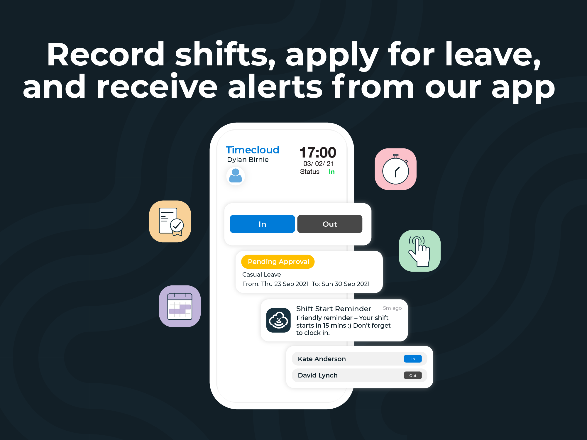 TimeCloud Time and Attendance Software - 4