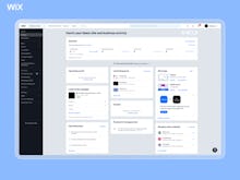 Wix Software - Manage your site from your dashboard