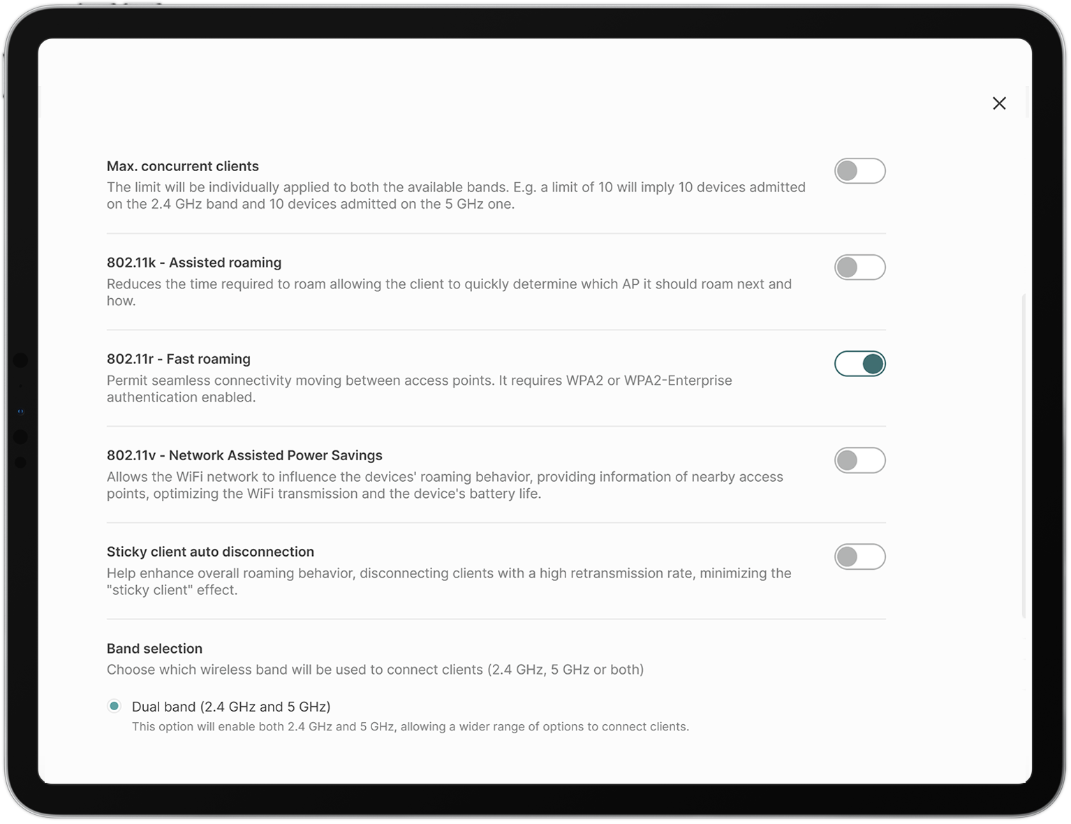 TANAZA Software - Wi-Fi Fast Roaming