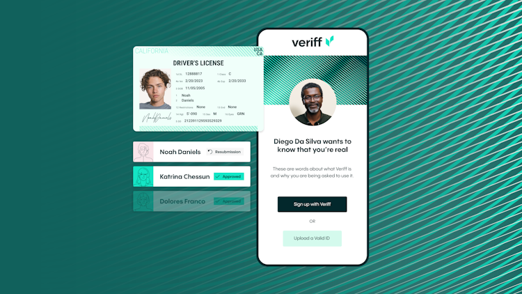Veriff screenshot: Identity Verification Platform
