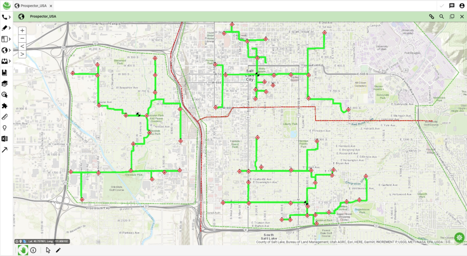 3-GIS Network Solutions Software - Automated routing