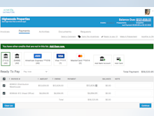 Versapay Software - Customer portal digital payment wallet