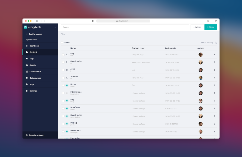 Storyblok Software - 3