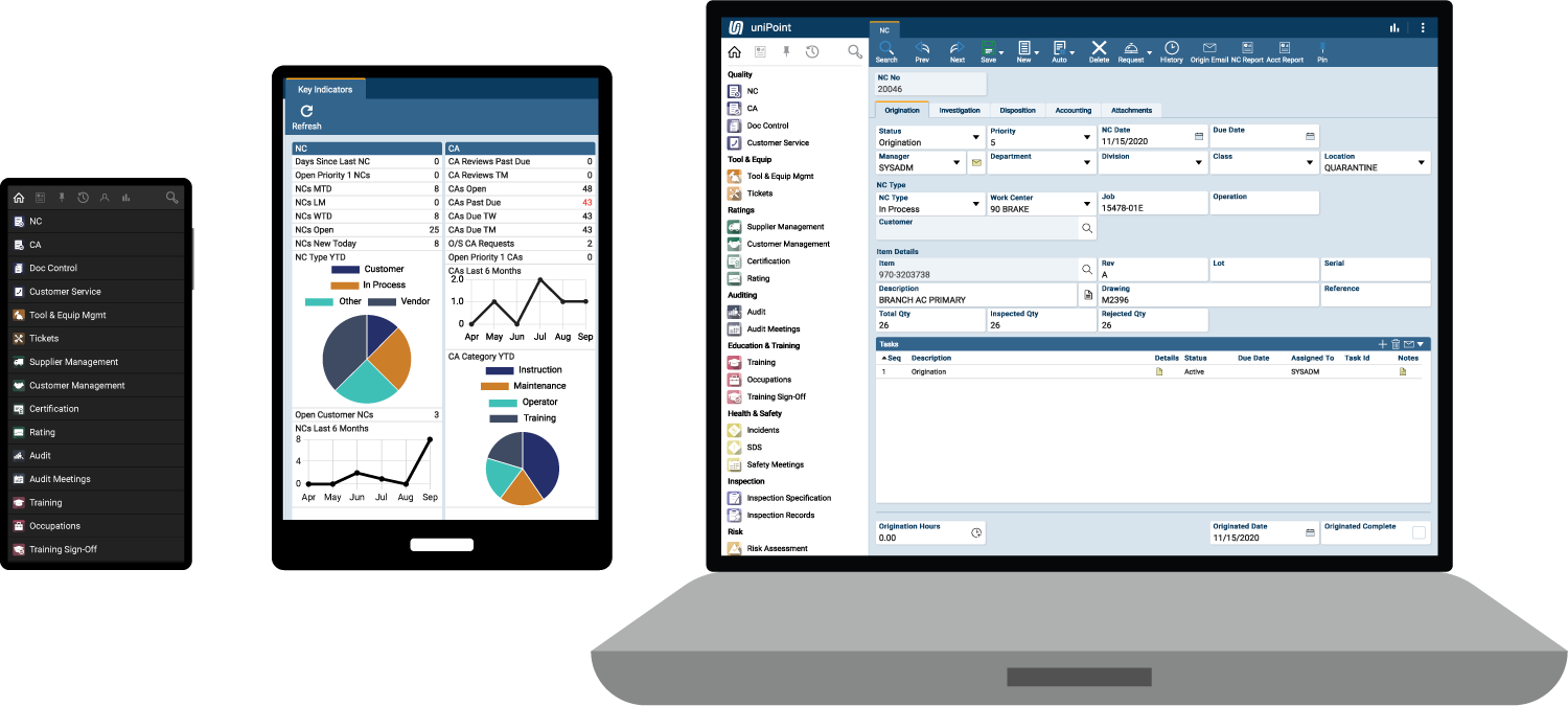 UniPoint Quality Management Software Software - 2024 Reviews, Pricing