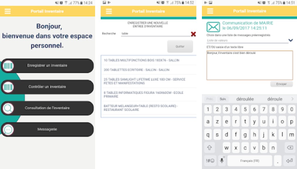 LIRAO screenshot: Application