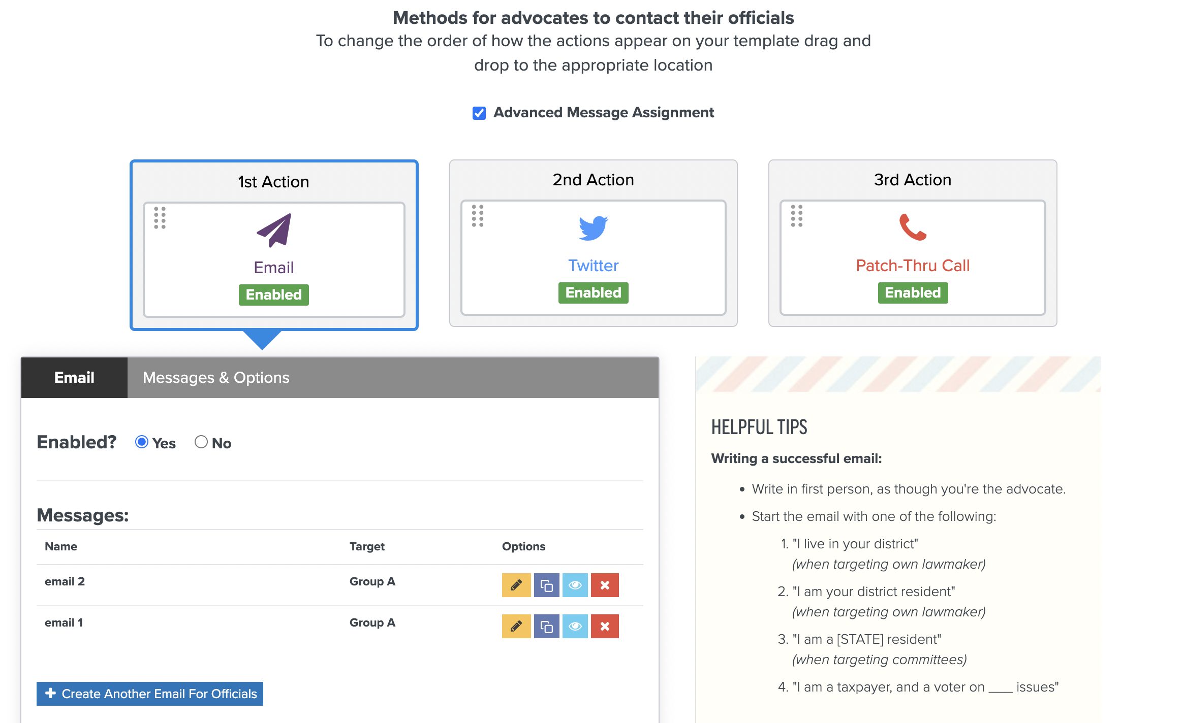 Phone2Action Grassroots Logiciel - 2