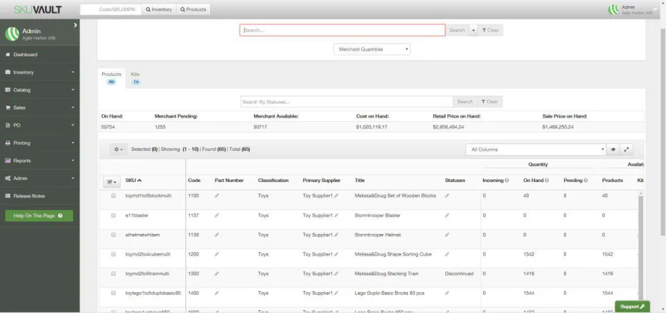 SkuVault Logiciel - 1