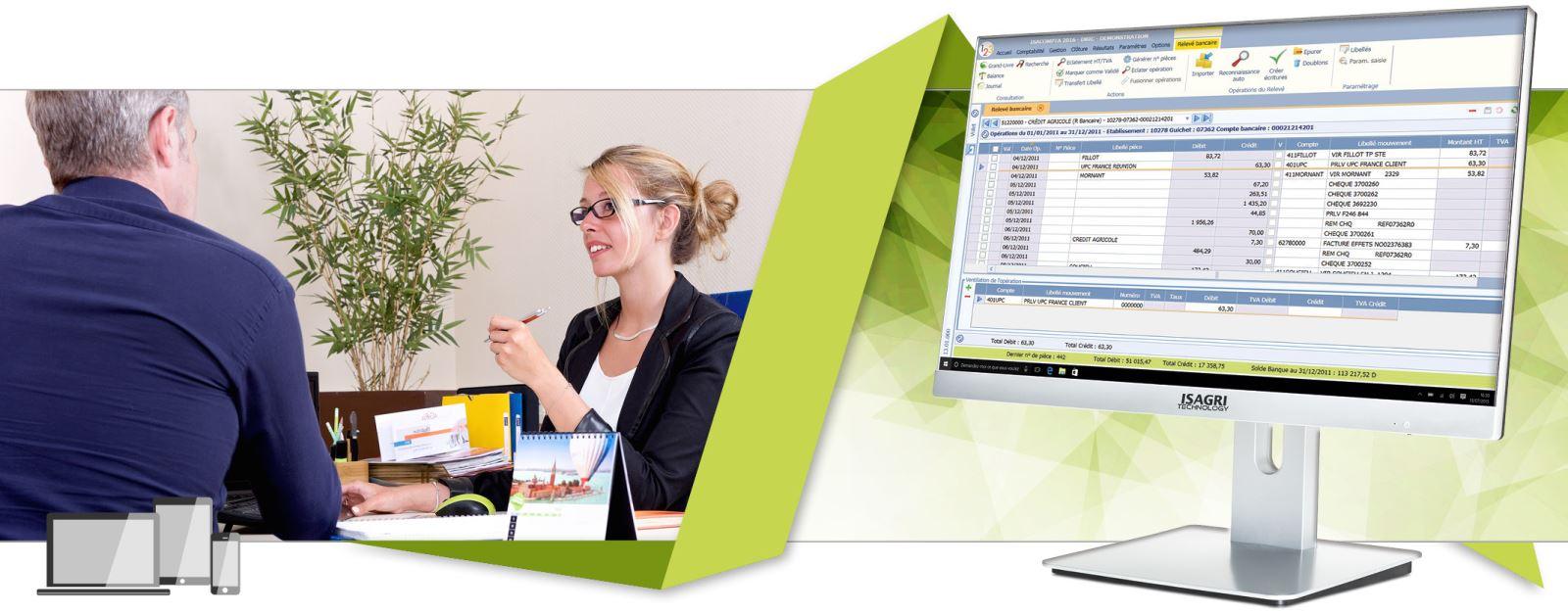 ISACOMPTA screenshot