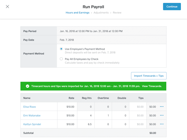 Square Payroll Software - 3
