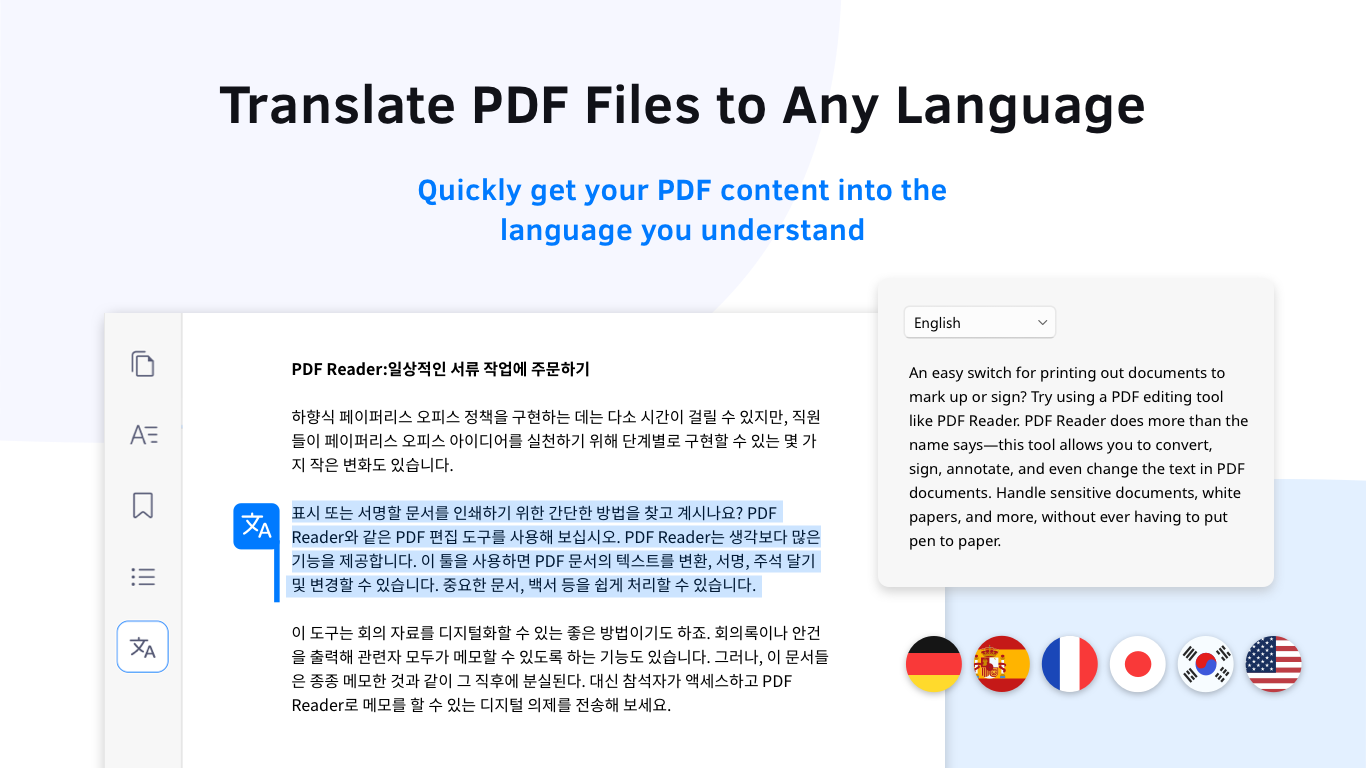 Translate PDF Files to Any Language
