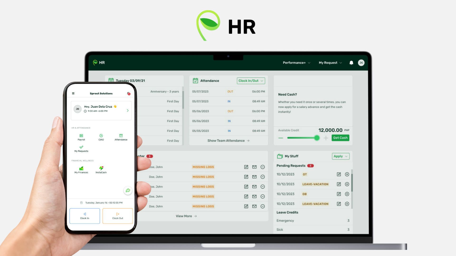 Sprout screenshot: The one place for all your administrative tasks – Sprout HR makes it easy with its powerful, user-friendly software to build, grow, and elevate your human resource management practice.