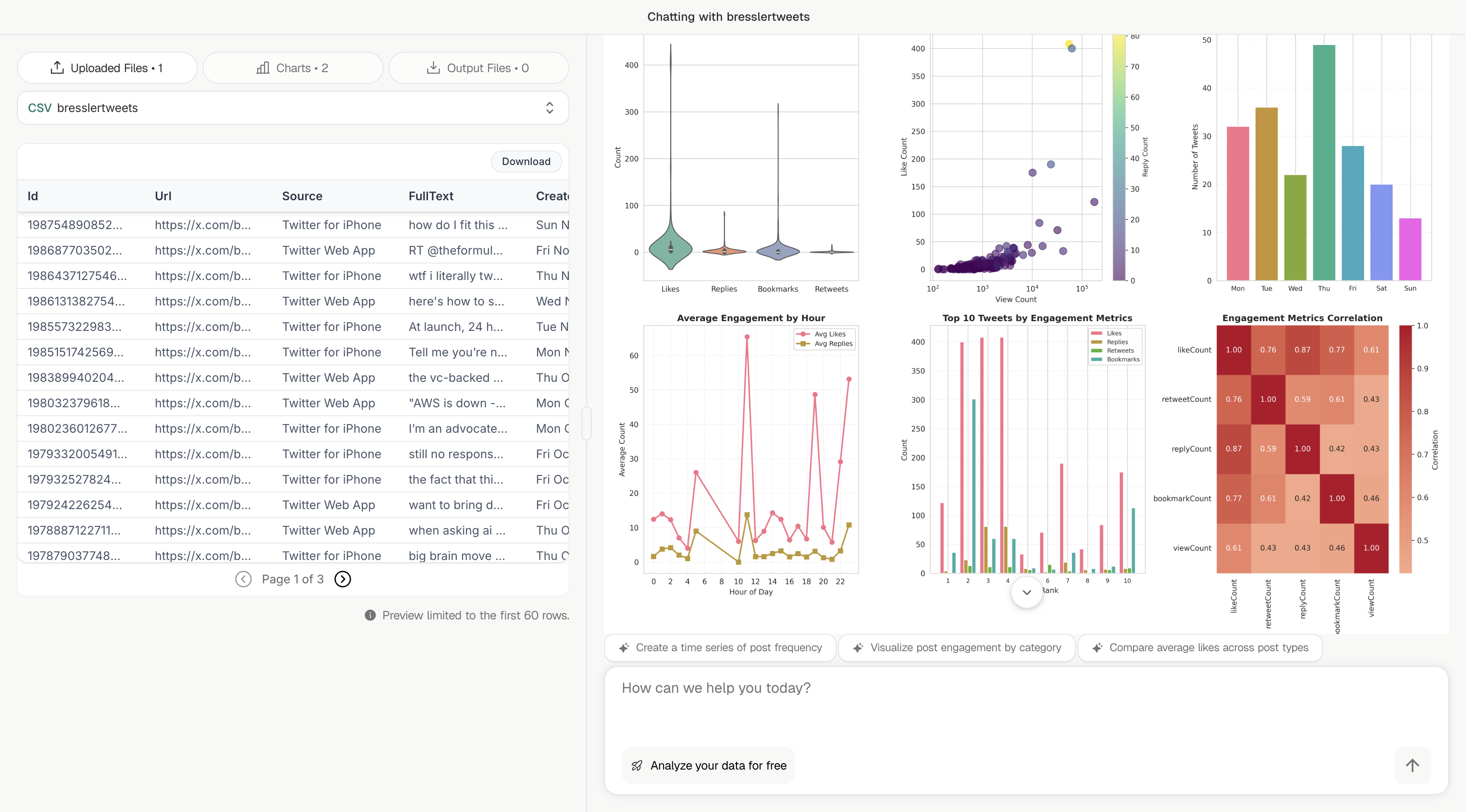 Formula Bot screenshot: Formula Bot chat with bresslertweets