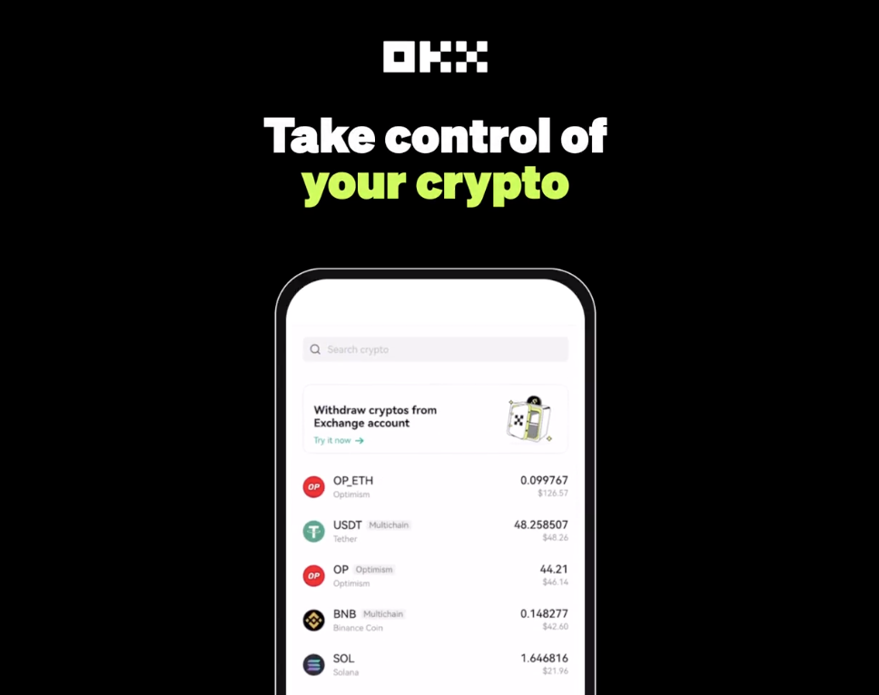 OKX Wallet - Take control of your crypto