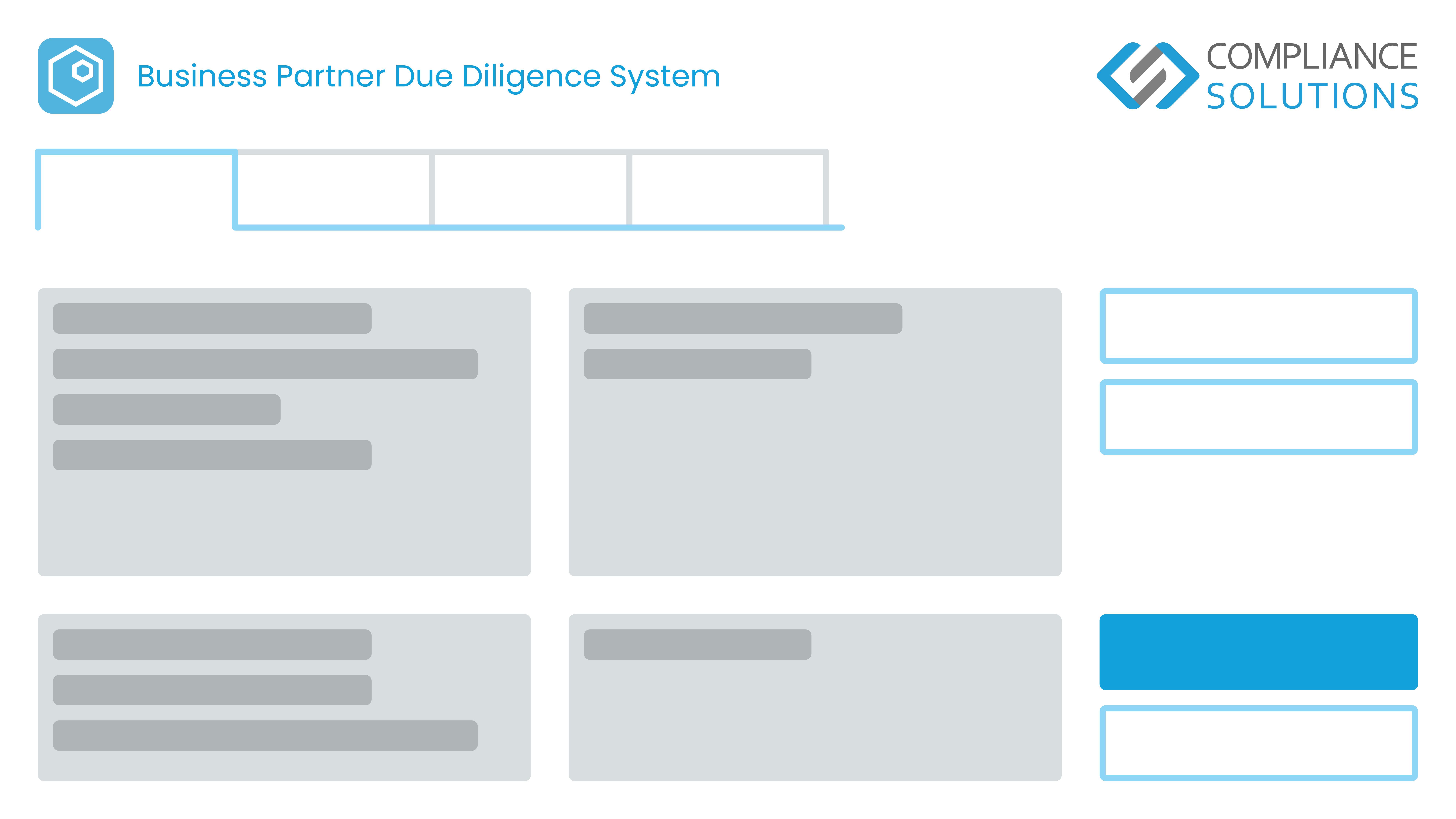 BUSINESS PARTNER DUE DILIGENCE SYSTEM Logiciel - 2