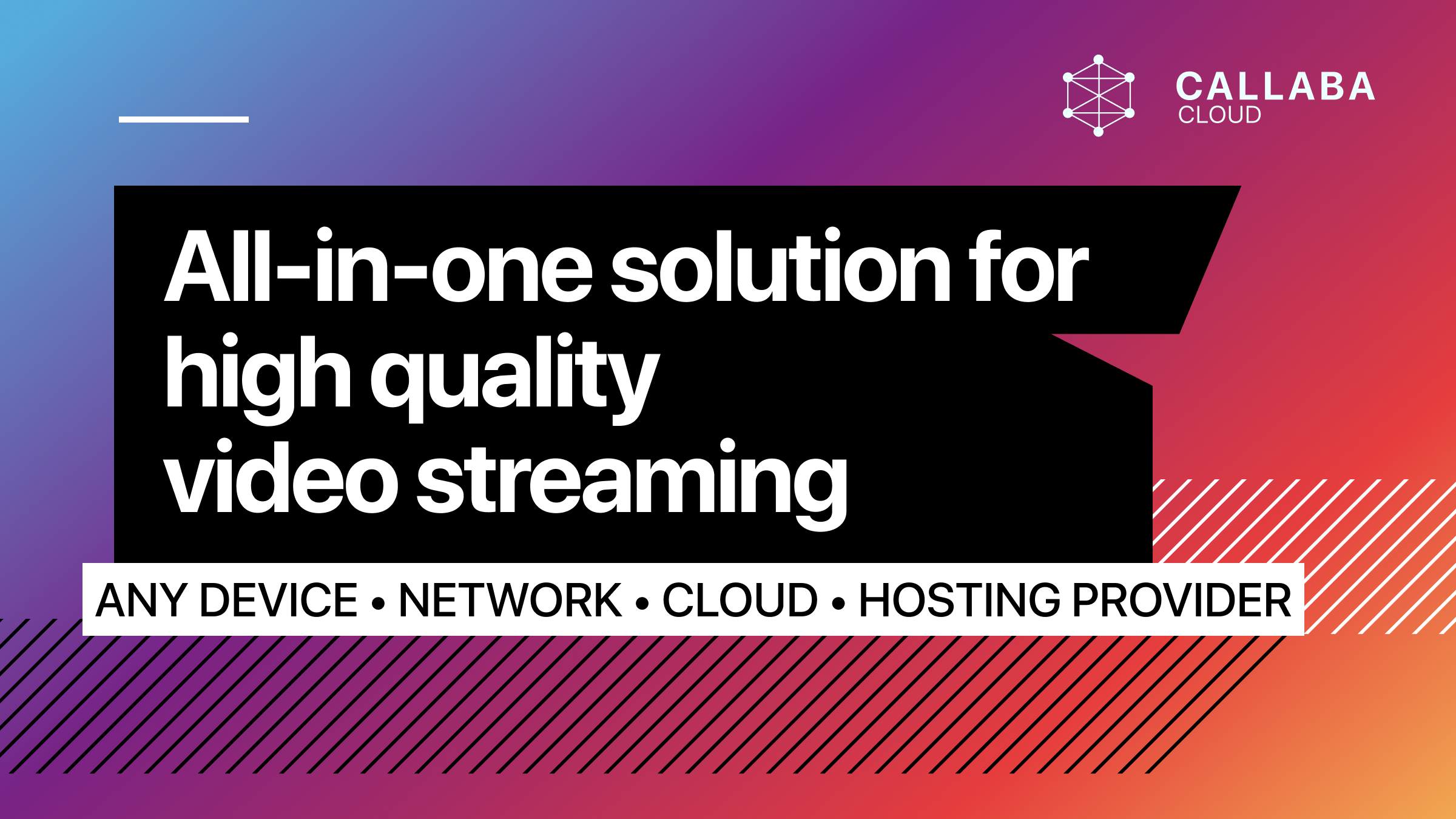 All-in-one high quality video streaming engine